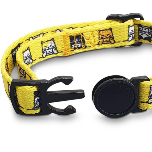 Sublimated Cat Collars Clip